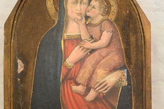 07 Virgin And Child Italy 14C Basilica de Pilar Cloisters Museo Recoleta Buenos Aires